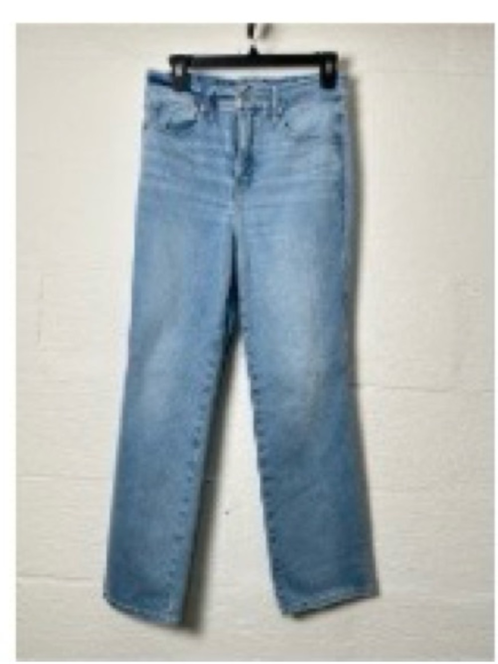 Good American Good Curve Straight Jeans Size 6/28 Blue Medium Wash